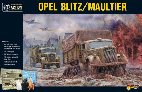 WWII German Opel Blitz/Maultier
