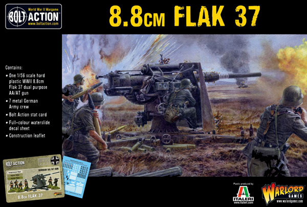 WWII German Flak 37 8.8cm