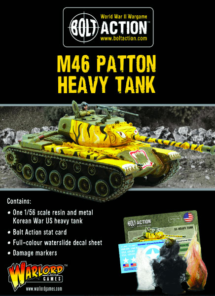 Korean War - M46 Patton Heavy Tank
