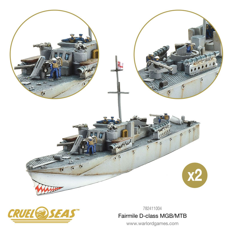 Royal Navy Fairmile D-class MGB/MTB