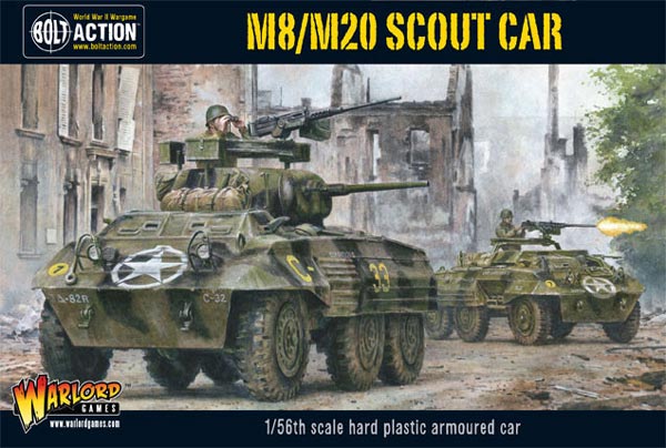 WWII U.S. M8/M20 Greyhound Scout Car