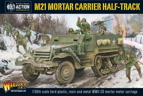 WWII U.S. M21 Mortar Carrier Half-track