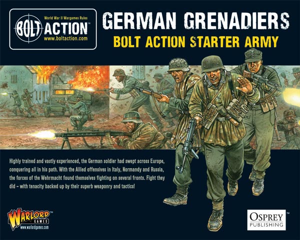 WWII German Grenadiers Starter Army