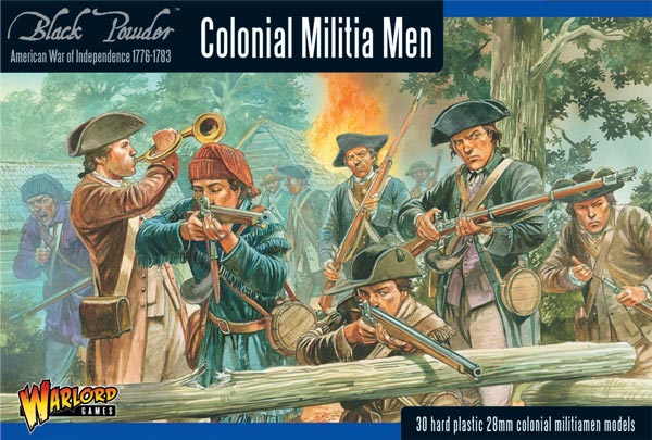 Colonial Militia Men