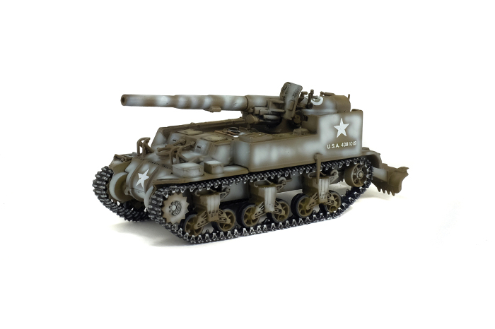 M12 155MM Gun Motor Carriage, US Army, France, 1944