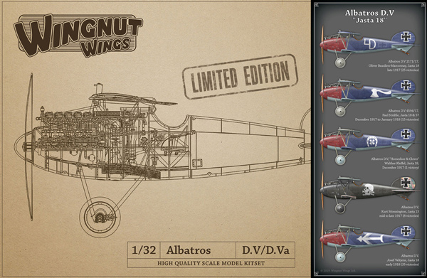 Albatros D.V Jasta 18 - LIMITED EDITION
