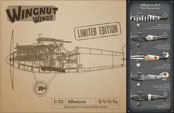 Albatros D.V The Bavarians - LIMITED EDITION