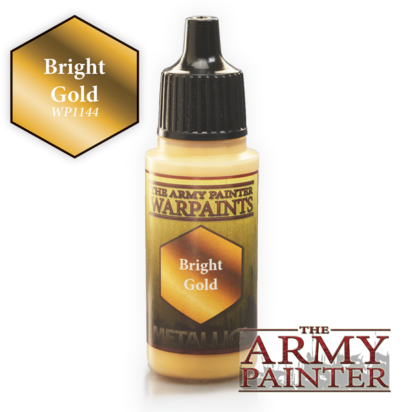 Army Painter: Metallic Warpaints Bright Gold 18ml
