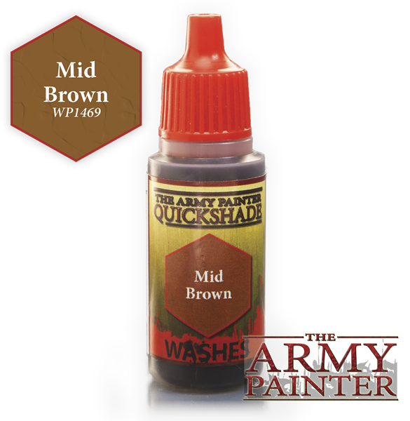 Army Painter: Warpaints Mid Brown Wash