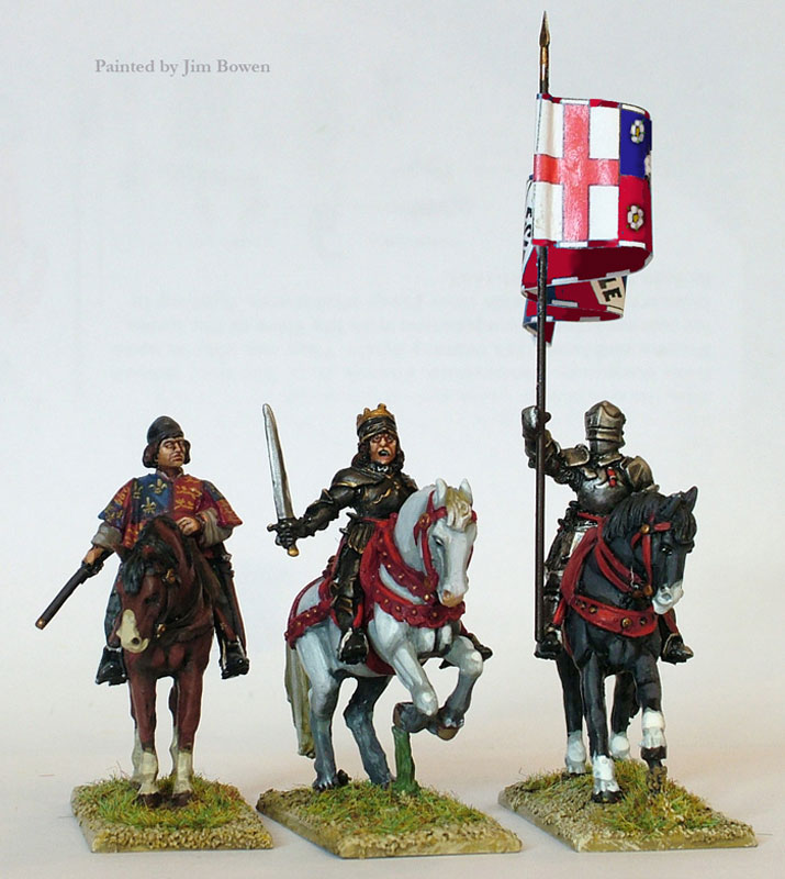 Perry Miniatures Wars Of The Roses: (York) High Command (Mounted)