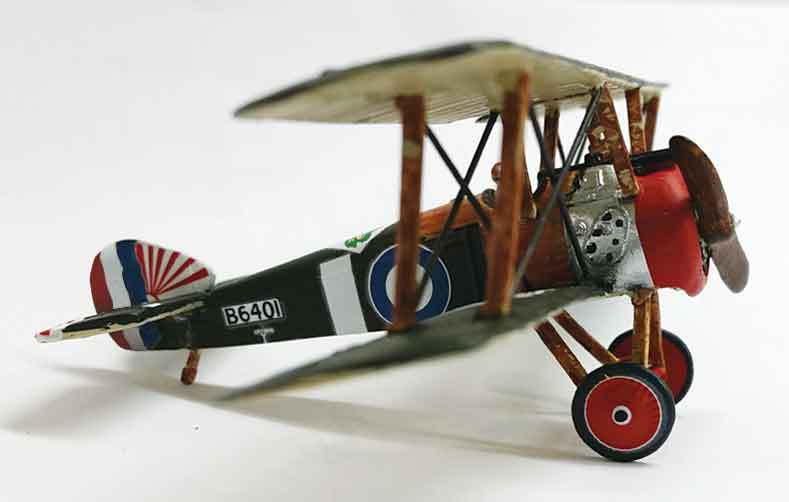 British Sopwith Camel Sq. Cmdr. L.S. Breadner, No. 3 Sq. RNAS, February 1918