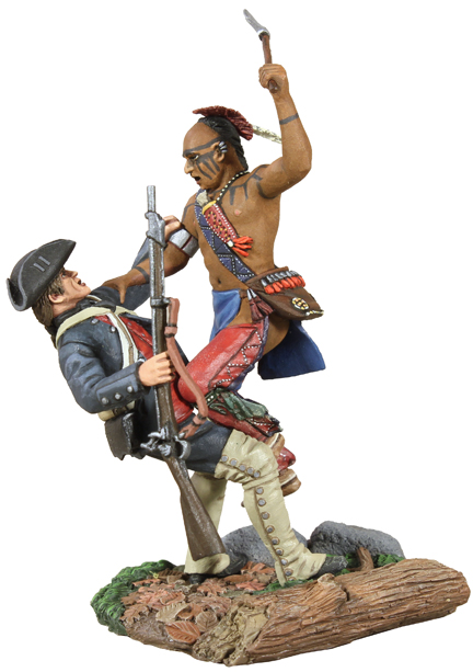 Clash of Empires: Eastern Woodland Indian and Colonial Militia Hand-to-Hand Set
