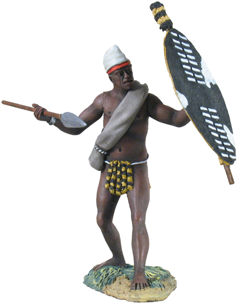 Zulu War Collection: Natal Native Contingent with Spear