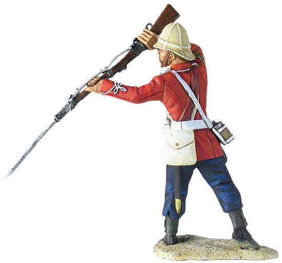 Zulu War Collection: 3rd (East Kent) Regiment, The Buffs, Sgt. Milne Standing Parrying with Bayonet