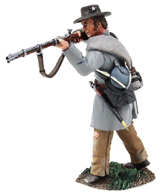Confederate Infantry Texas Brigade Standing Firing No.3