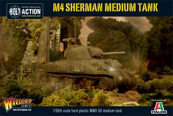 WWII U.S. M4 Sherman Medium Tank