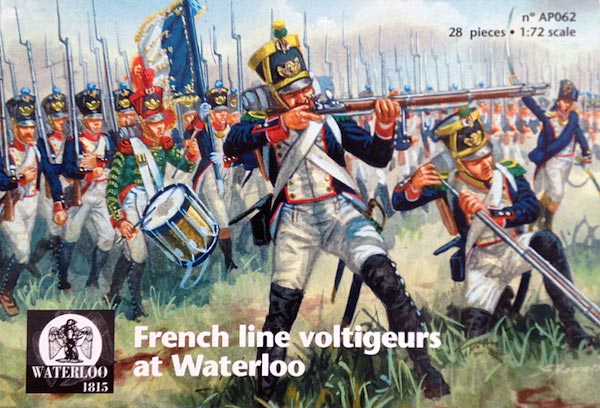 French Line Voltigeurs at Waterloo
