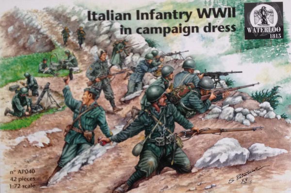 WWII Italian Infantry in campaign dress