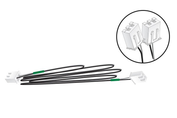 Just Plug: 48in Connecting Cable w/Plugs (2) for Hubs or Power Packs