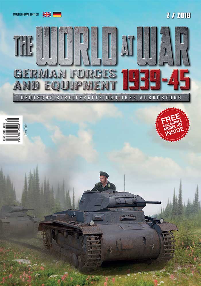 World At War Magazine and Panzerkampfwagen II Ausf. a1/a2/ a3 Model Kit
