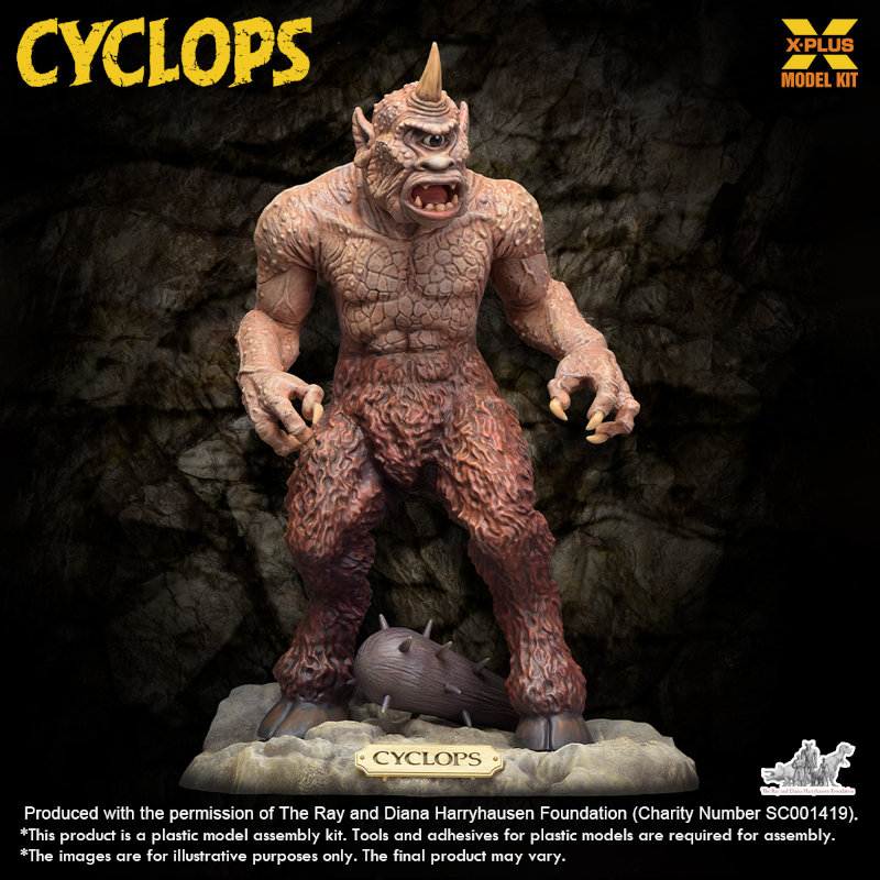 X-Plus Cyclops Renewal Package Version Plastic Model Kit