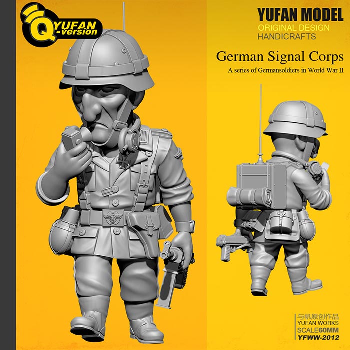 WWII German Signal Corps - Toon Q Version