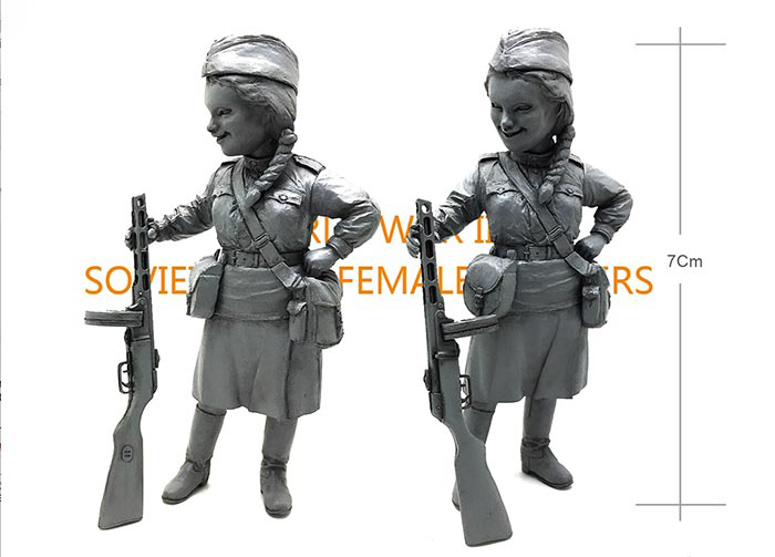 WWII Russian Sniper - Q Toon Version