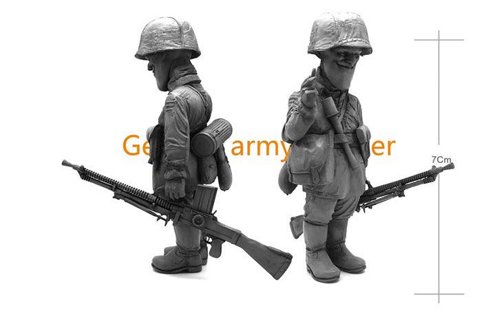 WWII German Infantryman - Q Toon Version