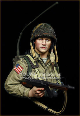 WWII US Airborne Radio Operator CARENTAN 1944