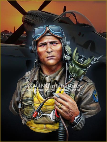 WWII USAAF Fighter Pilot 1944