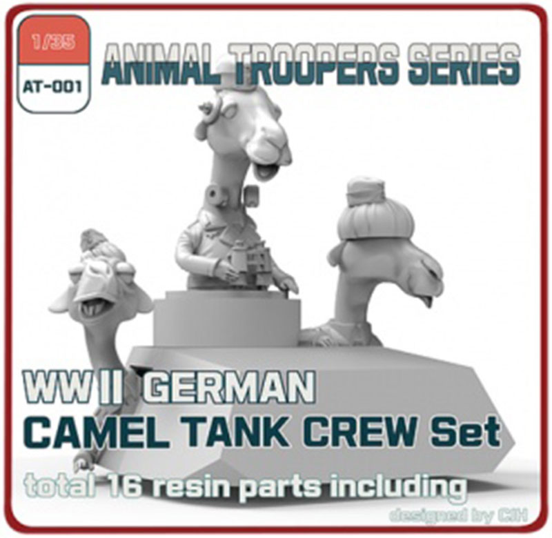 WWII German Camel Tank Crew Set