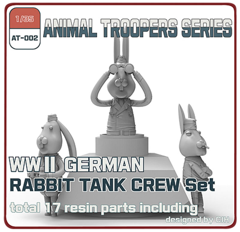 WWII German Rabbit Tank Crew Set