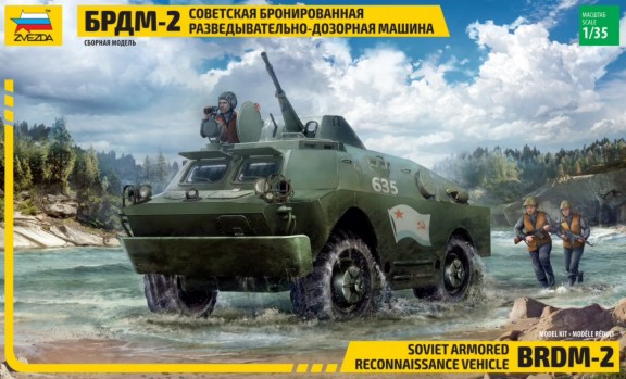 Soviet BRDM2 Armored Recon Vehicle