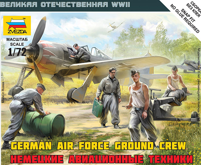 WWII German Luftwaffe Ground Crew