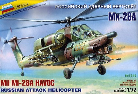 Russian Mi28A Havoc Attack Helicopter