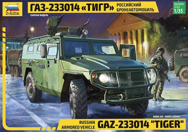 Russian GAZ Tiger Armored Vehicle 4 x 4