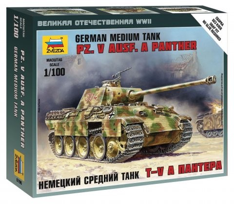 German Pz V Ausf A Panther Medium Tank (Snap)