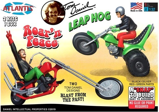 Tom Daniels Roar N Peace Motorcycle & Leap Hog 3-Wheeler