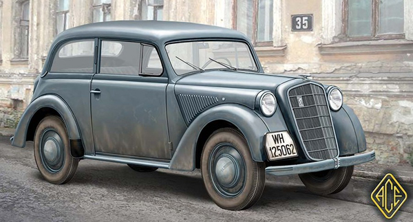 Olympia Model 1937 Saloon Staff Car
