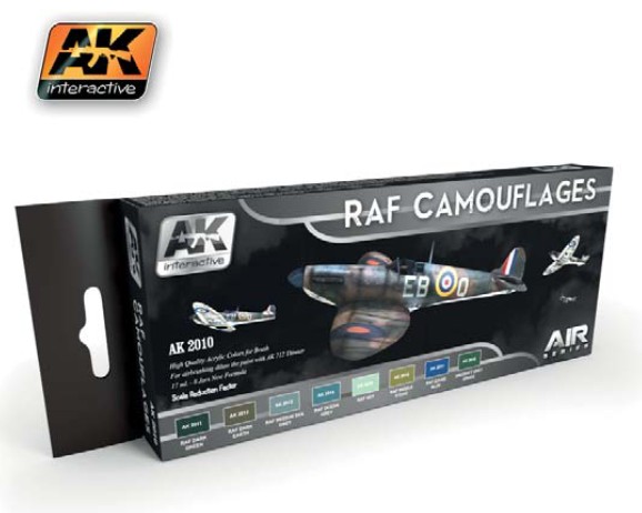 Air Series: RAF Camouflages Acrylic Paint Set 17ml Bottles