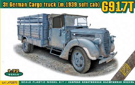 German G917T (m.1939 soft cab) 3-Ton Cargo Truck