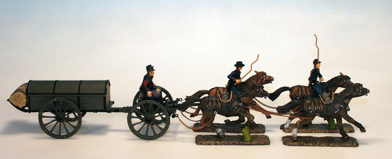 UNION ARTILLERY BATTERY WAGON #AUA9 -1 AVAILABLE OOP