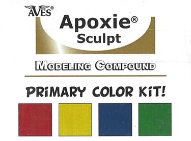 Apoxie Sculpt Color Kit - Primary