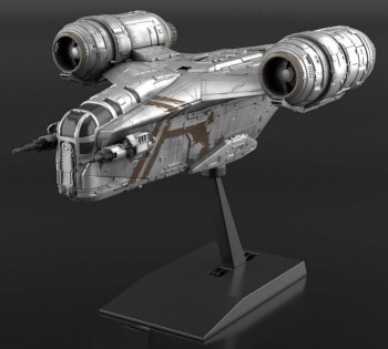 Star Wars The Mandalorian Razor Crest Vehicle Silver Coating Version