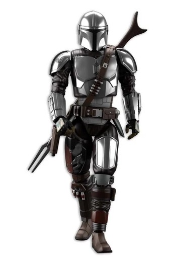 Star Wars The Mandalorian (Beskar Armor) Silver Coating Version
