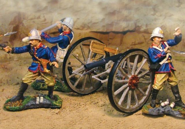 BRITISH RHA 7 PD. ARTILLERY#CS00325-1 AVAILABLE OOP
