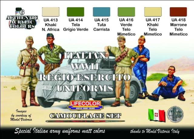 World War II Camouflage Italian Uniforms