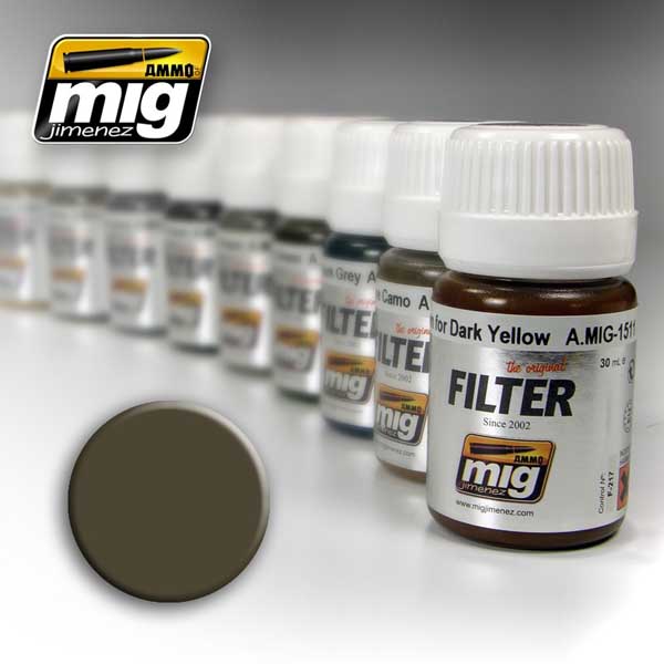 Enamel Filters: Dark Grey Filter For White