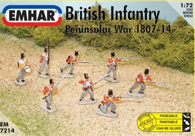 Napoleonic Peninsular War 1807-14 British Infantry