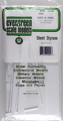 Evergreen Odds & Ends Styrene Pieces 
